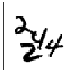 MNIST extended input example